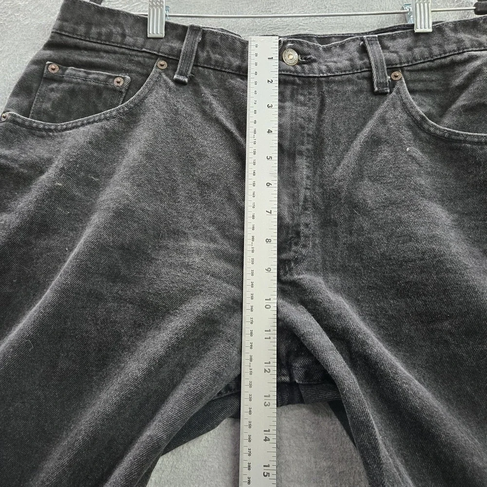 VINTAGE Levi's‎ 560 Men Jeans 36X30 Black Denim Loose Fit Tapered Leg 90s USA